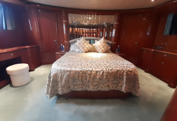 VIVACE Main Cabin April 2022 Yacht charter Elegance Andratx